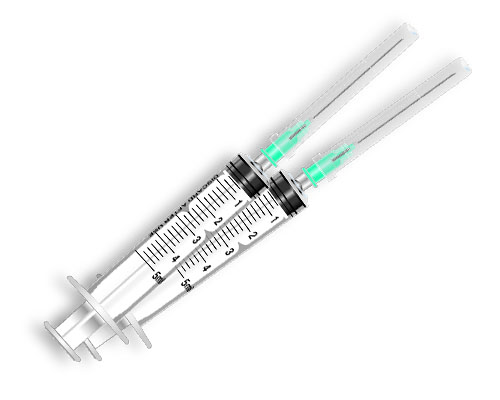 Sterile syringes
