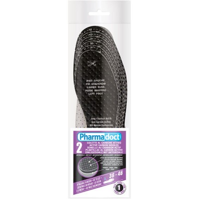 Active carbon insoles