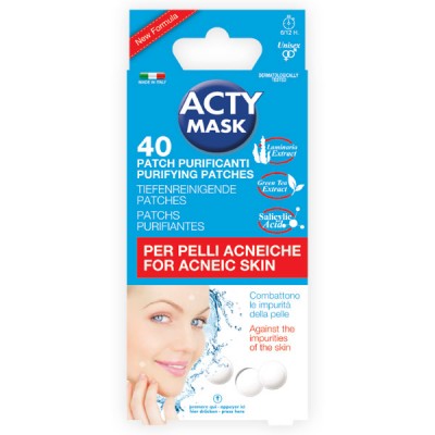 Purifying patch for acneic skin