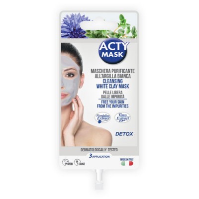 Purifying mask with white clay - 15 ml