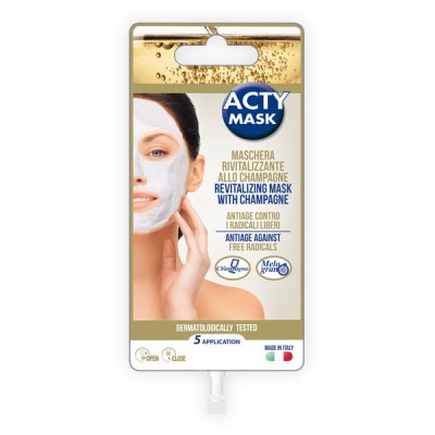 Maschera rivitalizzante allo champagne - 15 ml