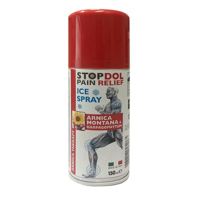 Ghiaccio spray con arnica e artiglio del diavolo